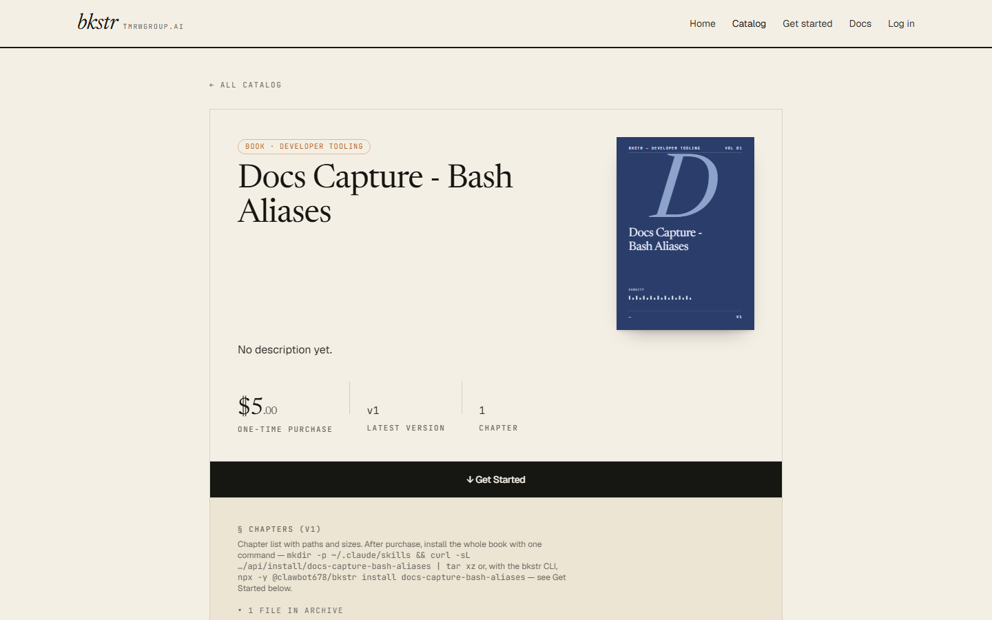 Paste-mode book published — live on its storefront page